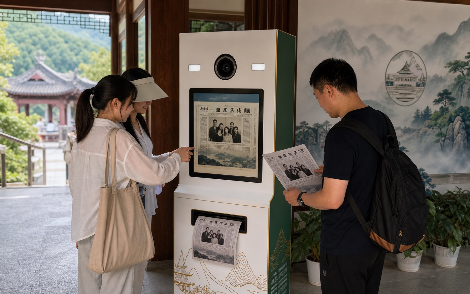 桂林 · 阳朔景区景区拍报机合作案例